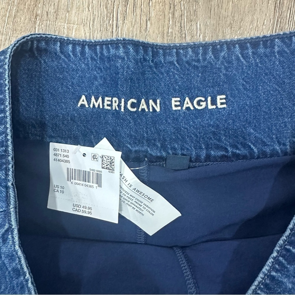 American Eagle Dark Blue Mini Skirt - Picture 2 of 5
